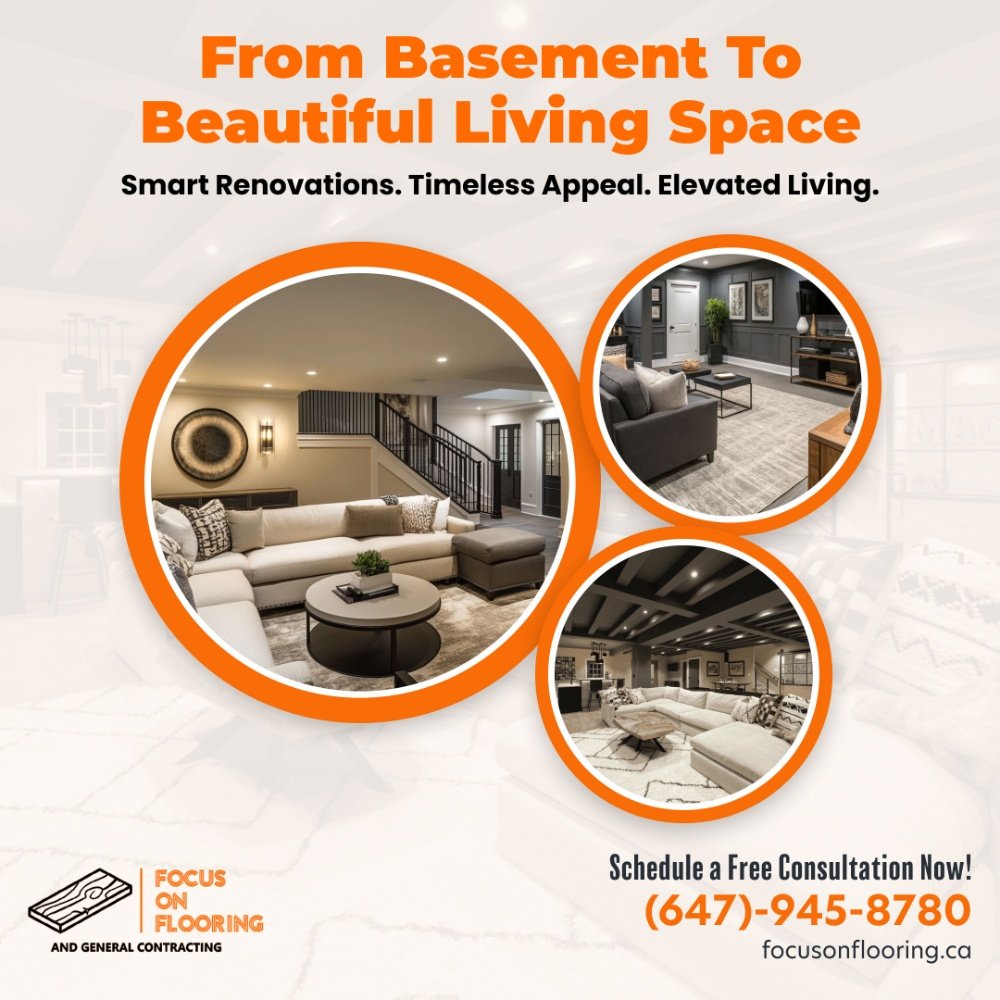 Focus On Flooring Basement